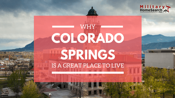 Why Colorado Springs is a great place to live